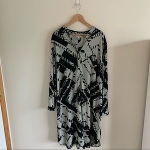 Halogen Graphic Print Dress